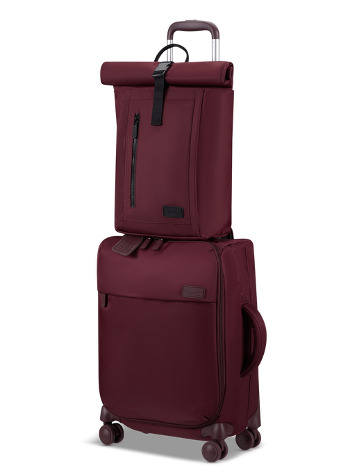 Lipault City Plume Rolltop Backpack  Bordeaux Lipault City Plume Rolltop Backpack  Bordeaux