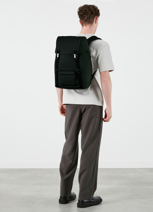 Lipault Lost In Berlin Exile Backpack  Black