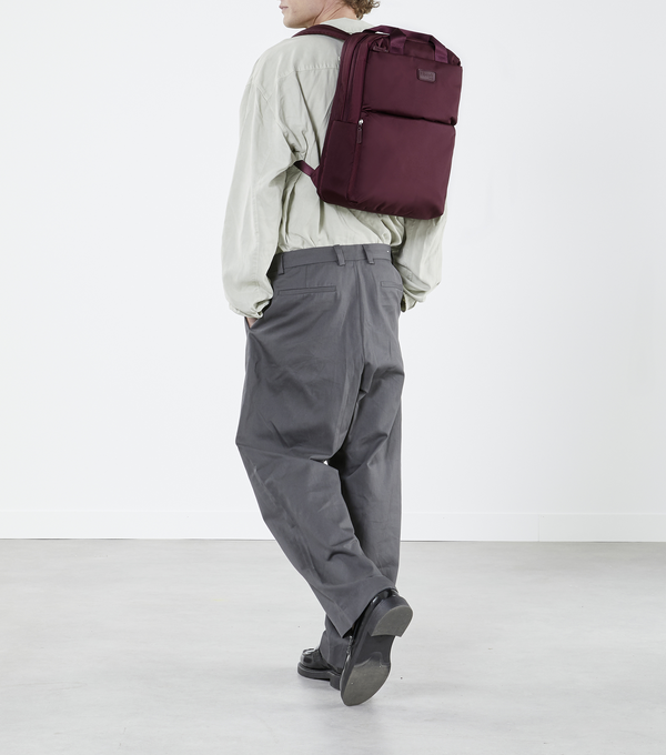 Lipault 4BIZ Laptop Backpack Bordeaux Lipault 4BIZ Laptop Backpack Bordeaux