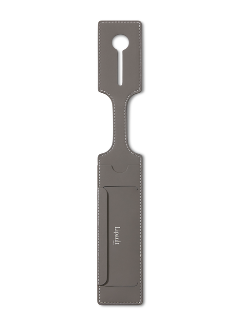 Lipault Lipault Travel Accessories Luggage Tag Not Yours  Ash Stone