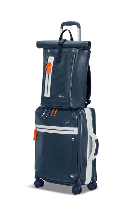 Lipault Lipault Design Lab ROLLTOP BACKPACK  Navy