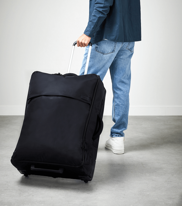 Lipault Foldable Plume Long Trip  Black Lipault Foldable Plume Long Trip  Black