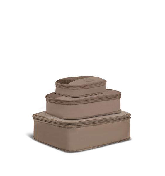 Lipault Travel Accessories Sett med 3 komprimerende pakkekuber