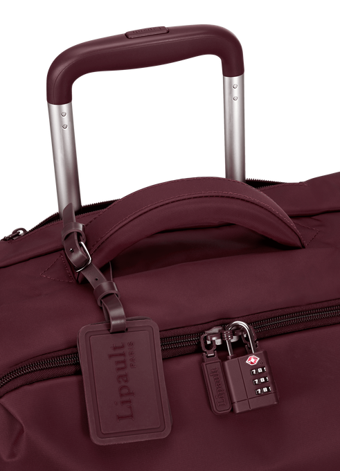 Lipault Foldable Plume Duffle with Wheels  Bordeaux Lipault Foldable Plume Duffle with Wheels  Bordeaux