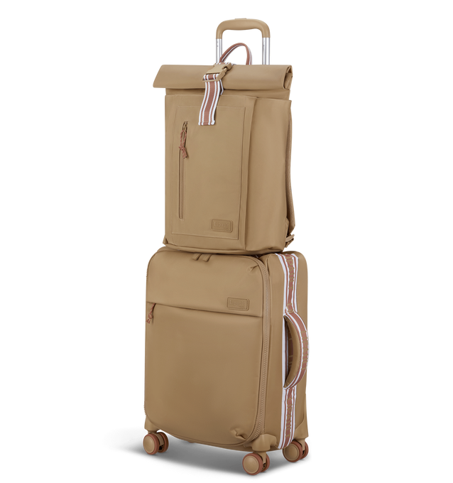 Lipault City Plume Backpack Rolltop  Sandstone
