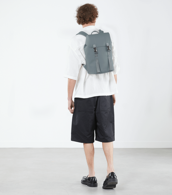 Lipault Lost In Berlin Mini Exile Backpack  Cement Storm