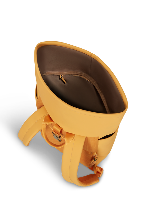 Lipault Lost In Berlin Rolltop Backpack 2.0  Mango Burst