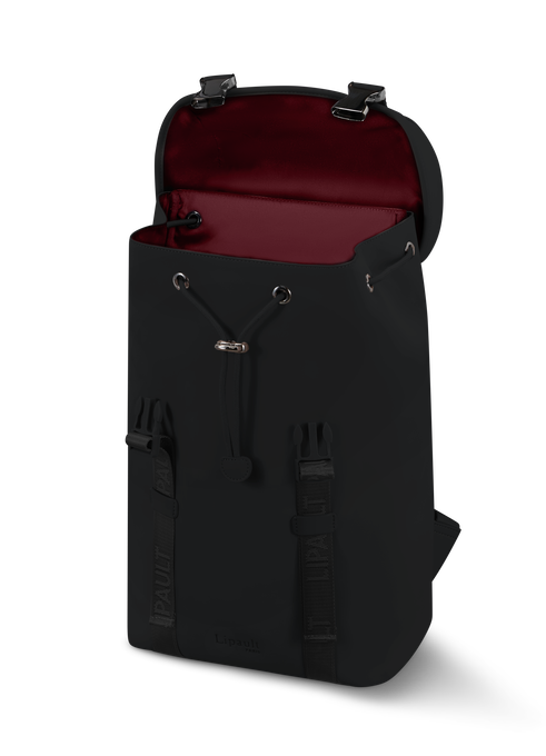 Lipault Lost In Berlin Mini Exile Backpack  Black