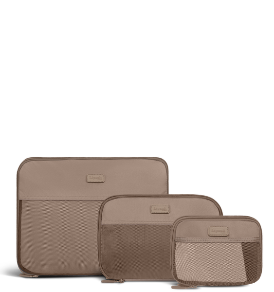 Lipault Travel Accessories Sett med 3 komprimerende pakkekuber