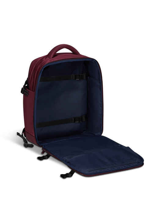 Lipault City Plume Travel Backpack  Bordeaux