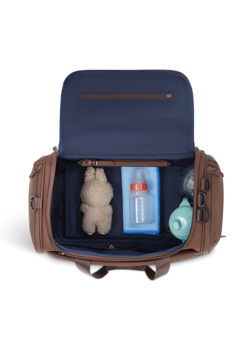 Lipault Lost In Berlin Diaper Bag 2.0  Spiced Mocha