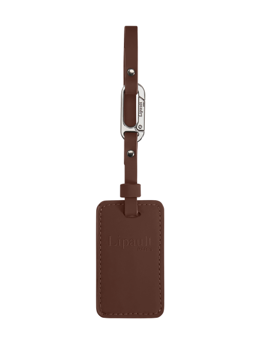 Lipault Lost In Berlin Luggage Tag  Spiced Mocha