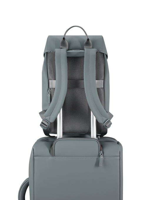 Lipault Lost In Berlin Mini Exile Backpack  Cement Storm