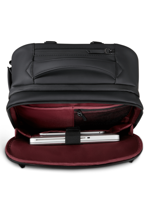 Lipault Lost In Berlin Backpack Pro With Wheels  Black